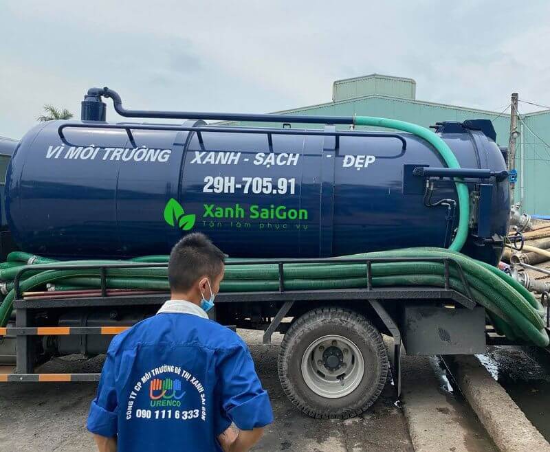 Dịch vụ hút bể phốt tại Phú Thọ của Xanhsaigon uy tín, trách nhiệm