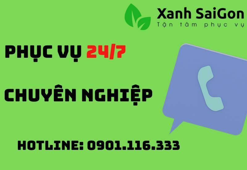Cách liên hệ với Xanhsaigon khi có nhu cầu thông bồn cầu quận Tân Phú
