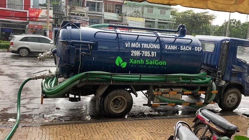 Địa chỉ Xanhsaigon cung cấp dịch vụ hút bể phốt ở Yên Phong
