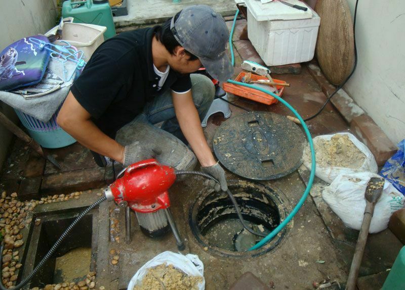 Quy trình thực hiện dự án hút bể phốt tại Từ Liêm của Saigonxanh