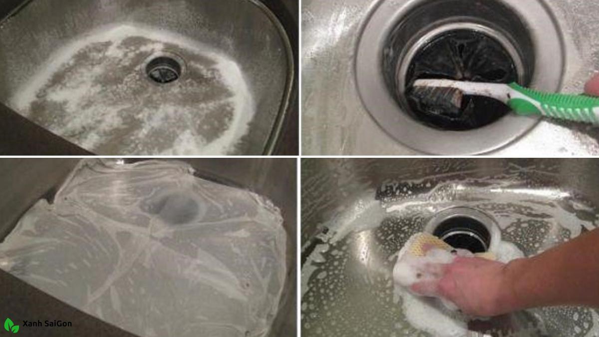 3 cách thông bồn rửa bát bằng baking soda đơn giản tại nhà