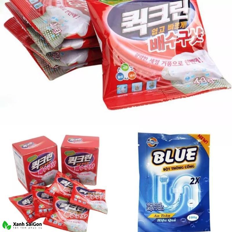 Cách phân biệt bột thông cống Hàn Quốc chính hãng KOREA