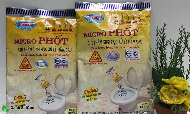 Có nên dùng các loại bột thông bồn cầu Microphot hay không?
