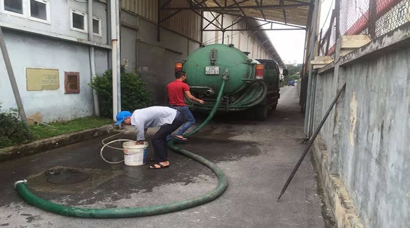 Quy trình thi công dịch vụ hút hầm vệ sinh Đà Nẵng của Xanhsaigon