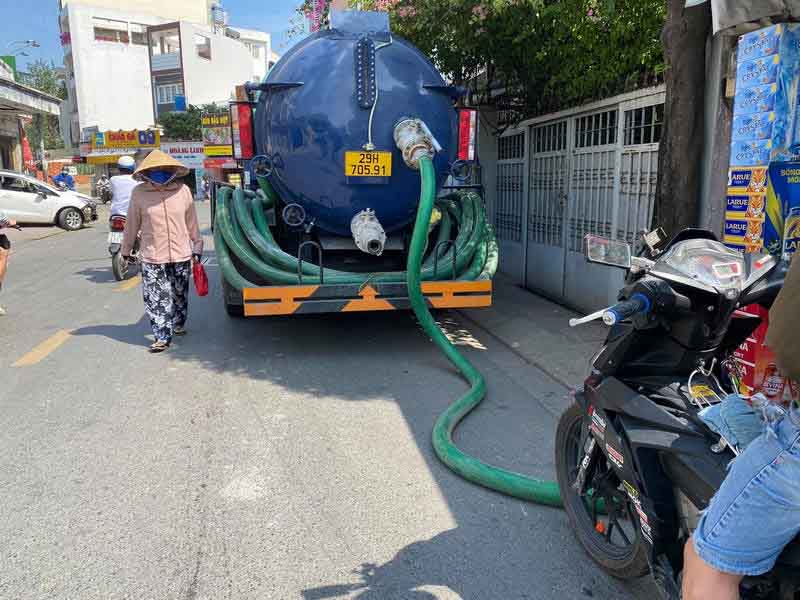 Thực trạng dịch vụ hút bể phốt tại Sầm Sơn hiện nay