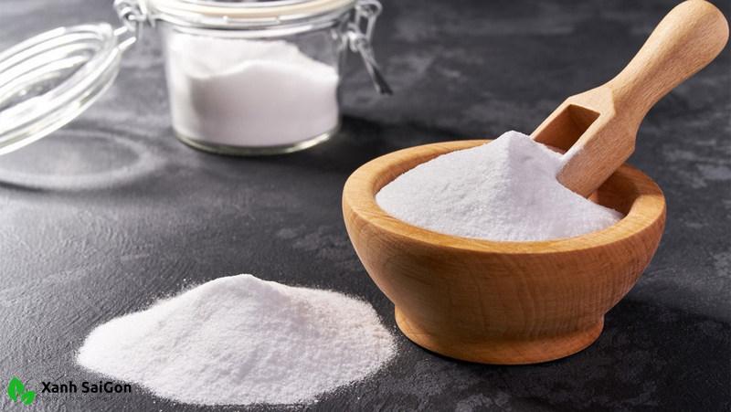 Sử dụng muối cùng với bột nở