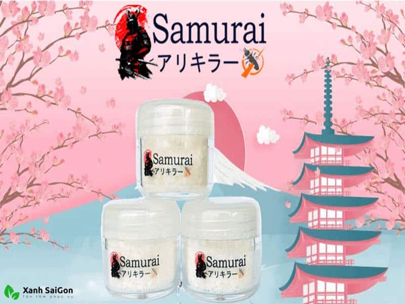 Sử dụng thuốc Samurai Nhật Bản